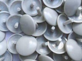 Stift Ø 3,0 mm / Kappen Ø 18 mm