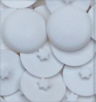 Abdeckkappen InnenStern Gr.30 Reinweiß RAL9010 - 50...