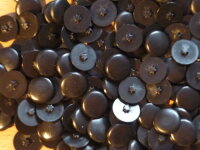 Abdeckkappen InnenStern Gr.30 Tiefschwarz RAL9005 - 50...