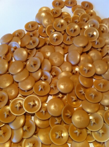 Abdeckkappen PZ 2 eiche hell Farb Nr.59 - 50 Stück