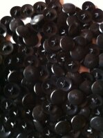 Abdeckkappen PZ 1 Tiefschwarz RAL9005 - 50 Stück