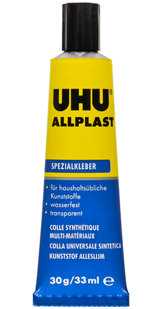 UHU ALLPLAST Kunststoffe universal - mittelviskos Tube 30g