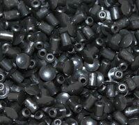 Stopfen Zapfen Ø5mm AussenØ 8mm - Schwarz -...