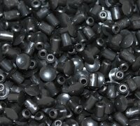 Stopfen Zapfen Ø8mm AussenØ 13mm - Schwarz...