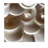 Abdeckkappen Pz 3/13 Reinweiß RAL 9010 - 50 Stück