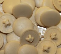 Abdeckkappen Pz 3 Hellelfenbein AussenØ 15mm - 50...