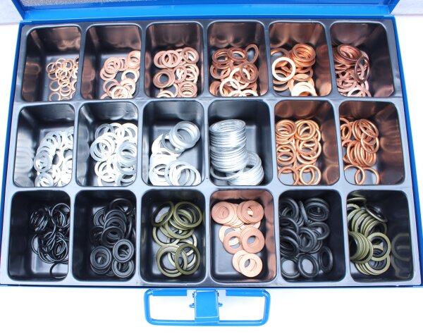 Sortimentkasten Dichtringe universal 395 Teilig