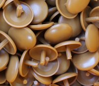 Abdeckkappen Ockerbraun 15/3,0  für Schrauben mit...