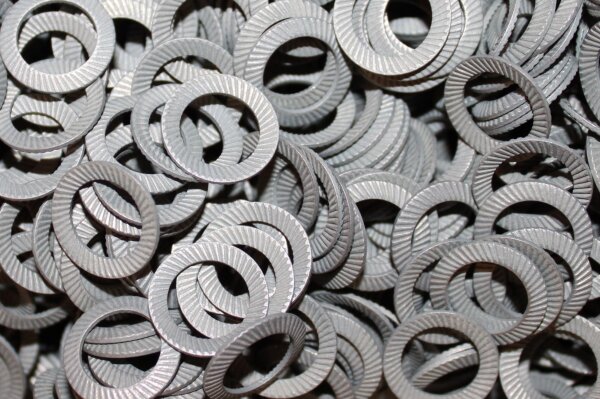 S5 / M5 Schnorr Sicherungsscheiben 25 Stück mech. verzinkt