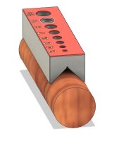 Bohrhilfe für Ø3-10mmBohrer bis Ø30mm