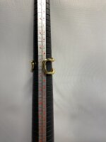 Einfacher Draht-Ring vergoldet mit 24 Karat Gold Ringgröße 54
